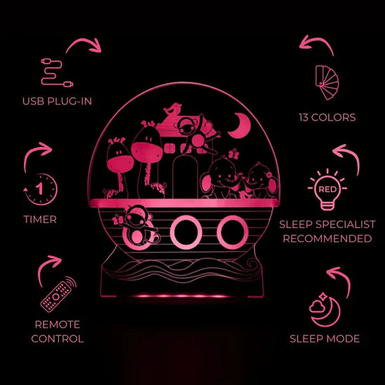 Duski Night Light: Noah's Ark