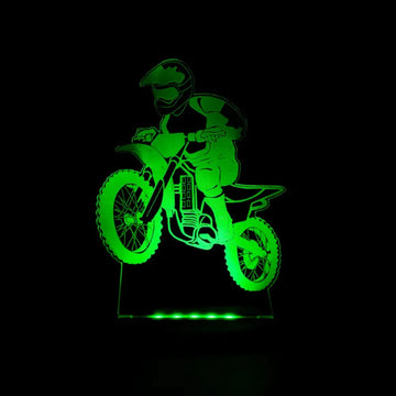 Duski Night Light: Motorbike