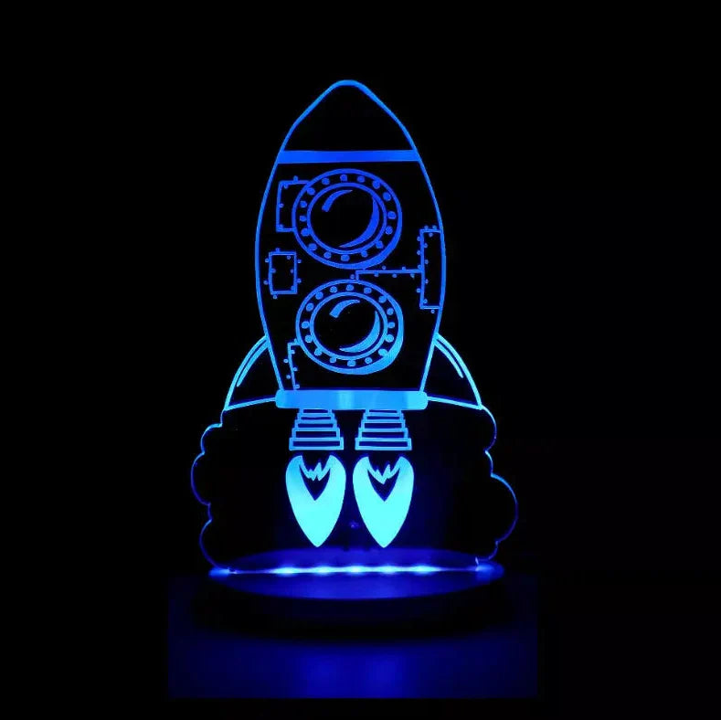 Duski Night Light: Rocket
